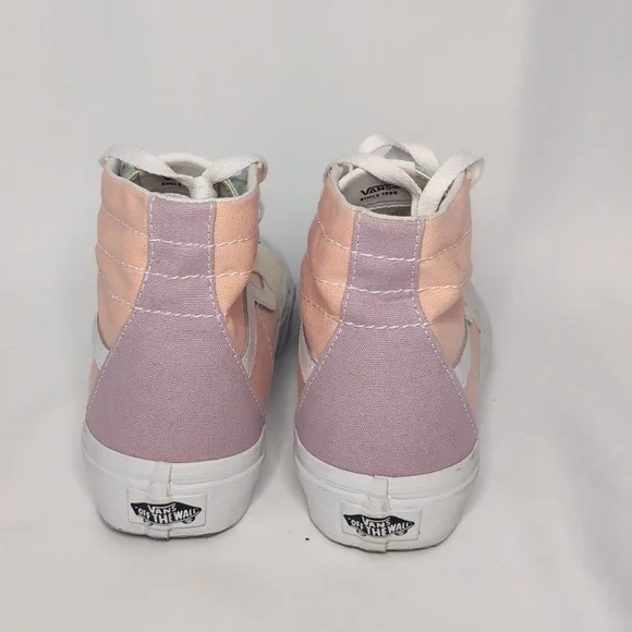 Vans Sk8 Hi Tampered Pastel Block Sneakers - Picture 6 of 12